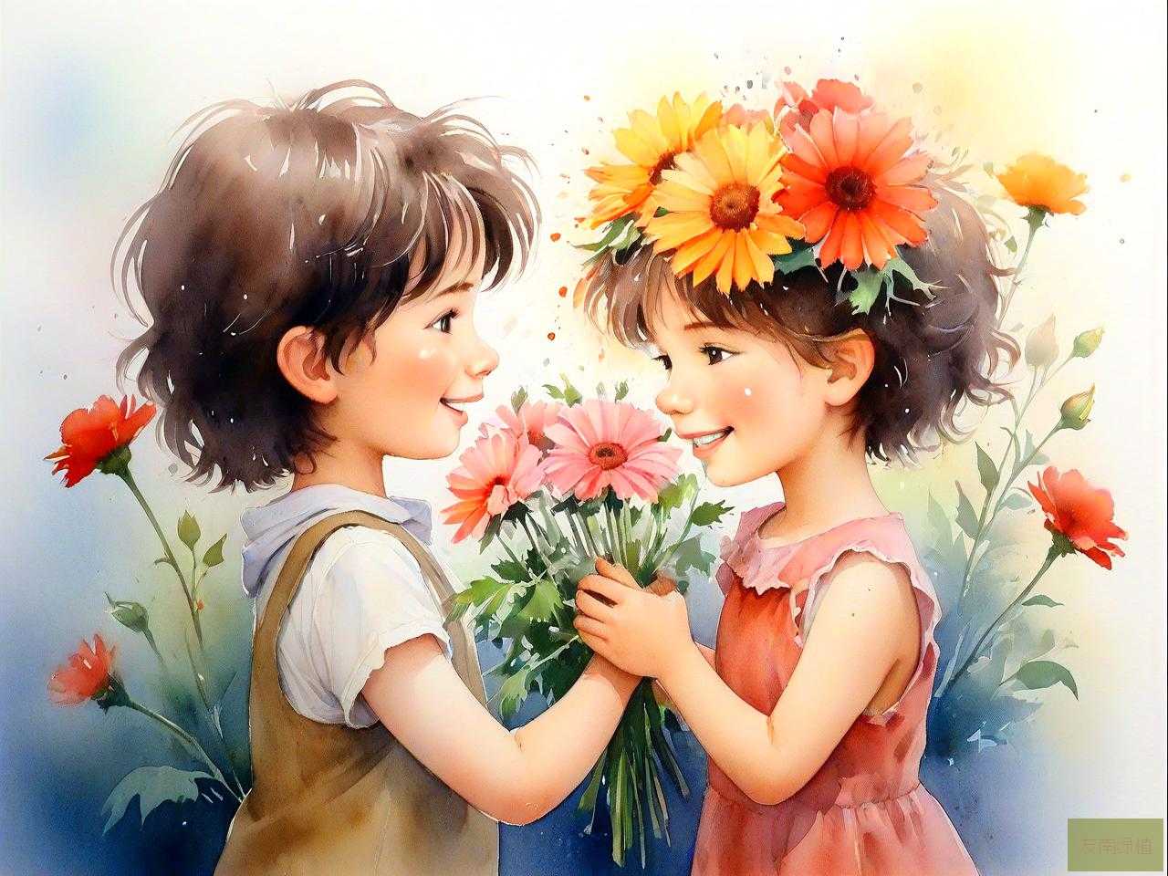 表达朋友之间的友谊的花