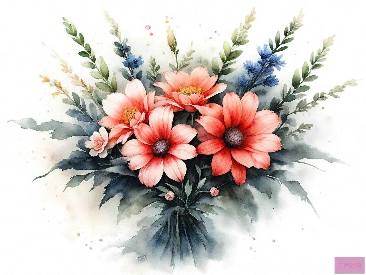 祭奠逝者的鲜花
