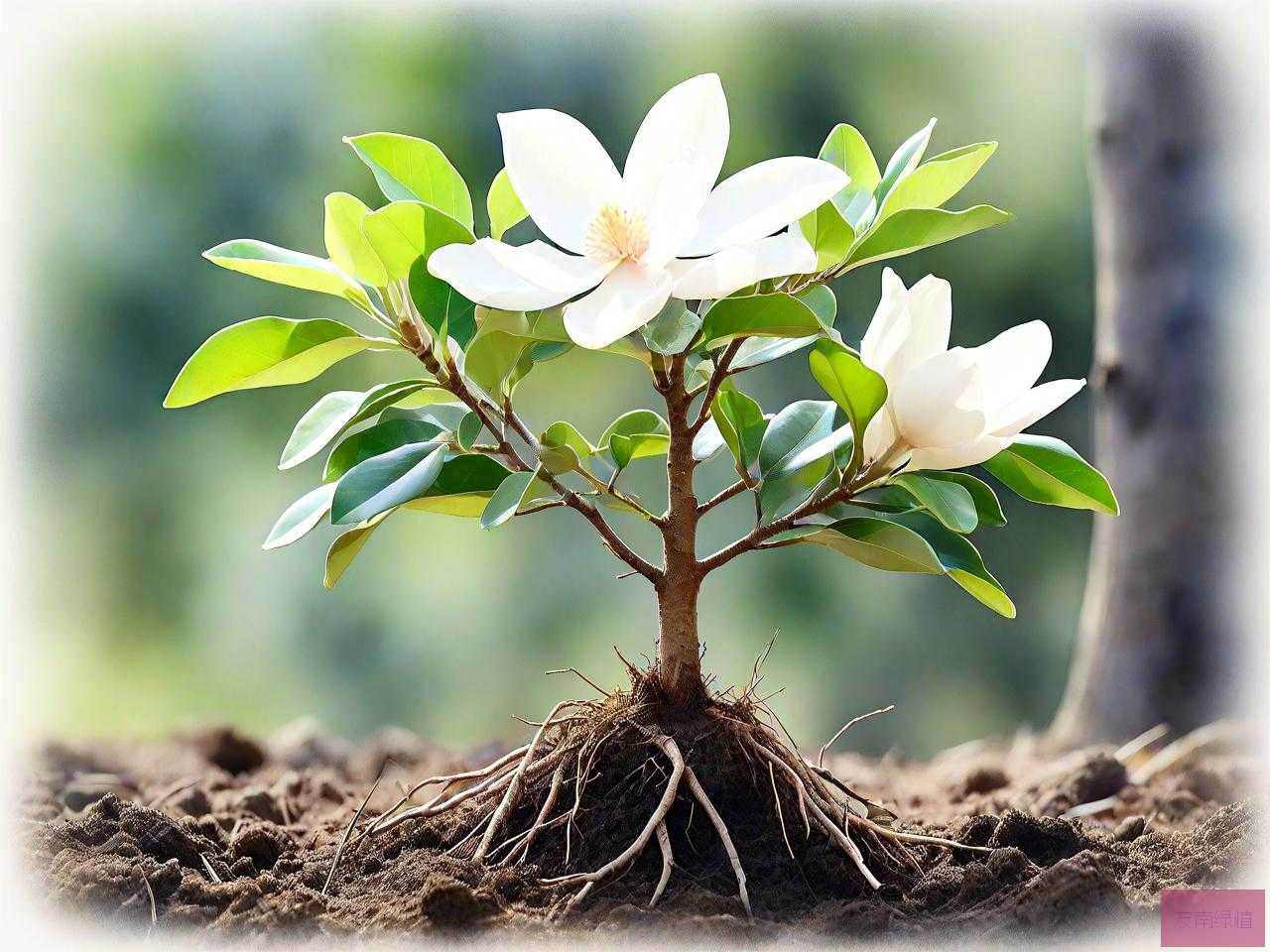 玉兰树根长小苗是玉兰吗