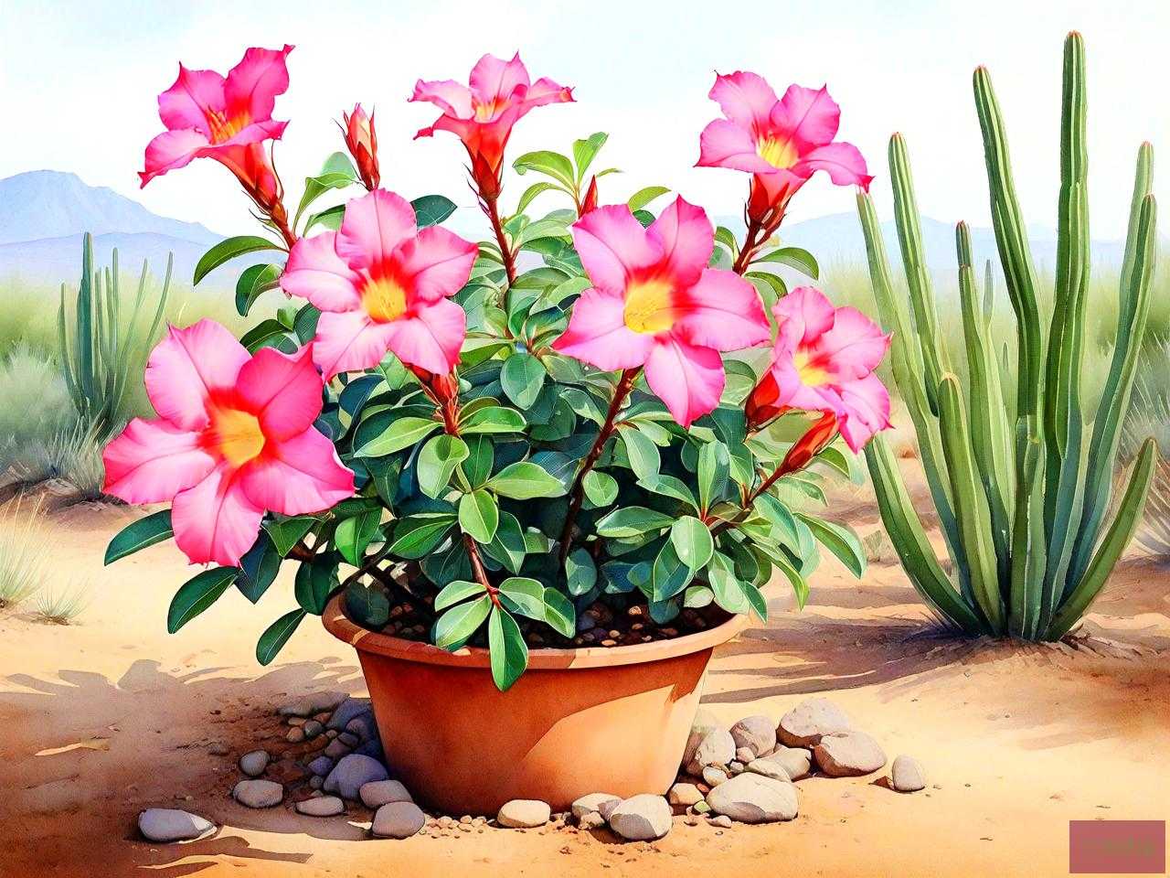 花卉沙漠玫瑰的养殖方法