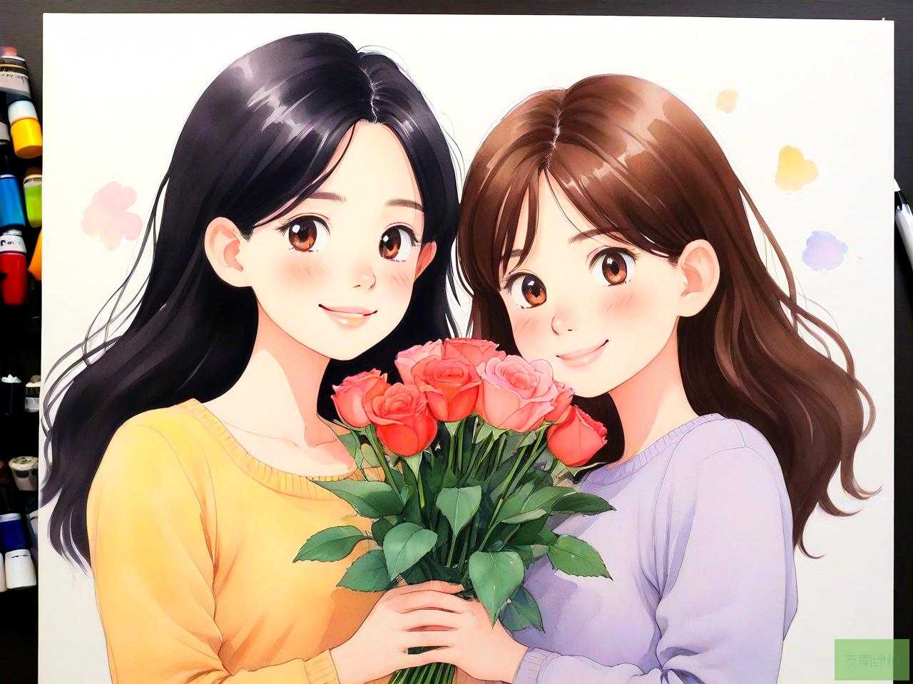 送好朋友什么花合适女生