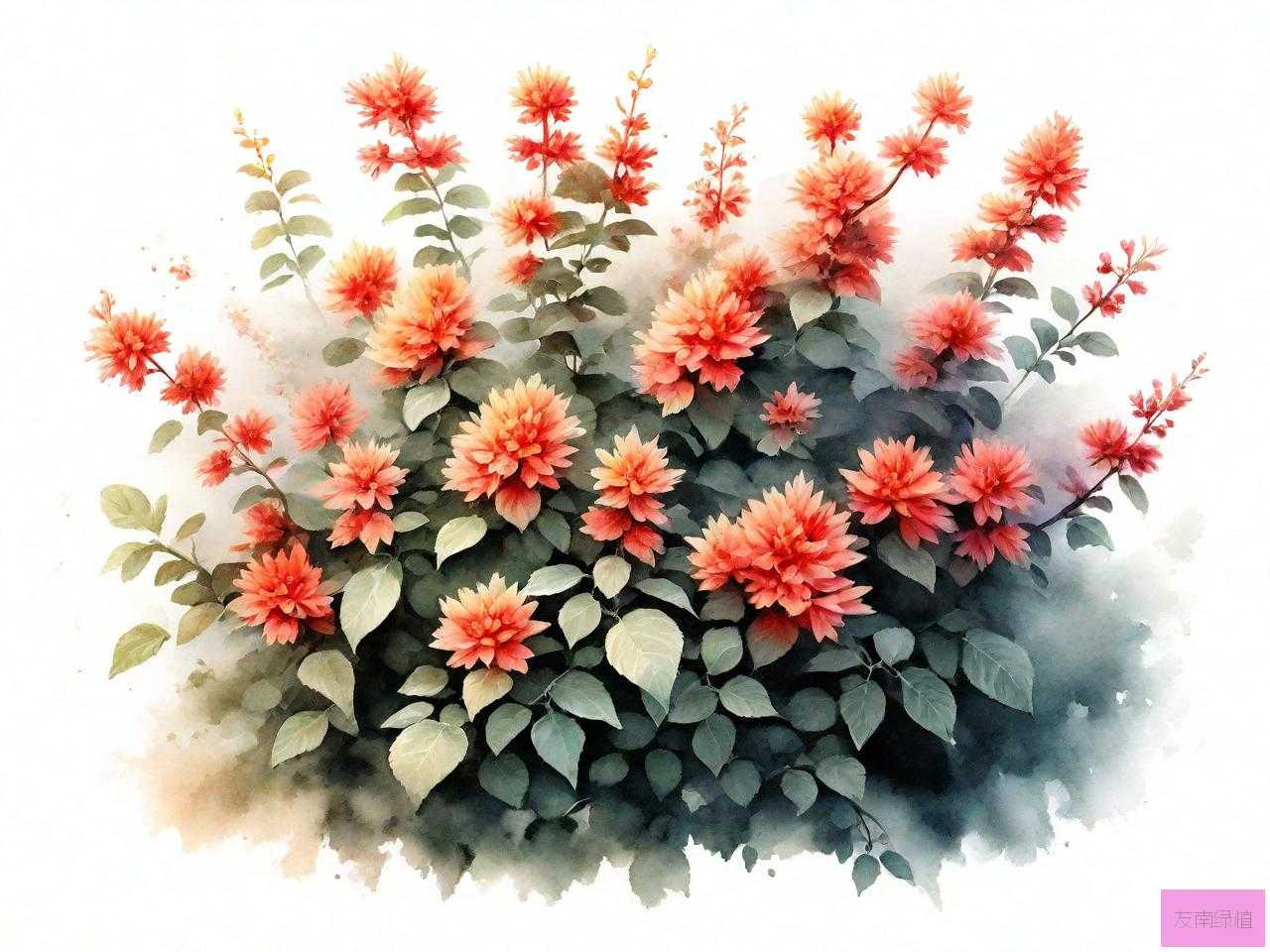 10月开花的灌木