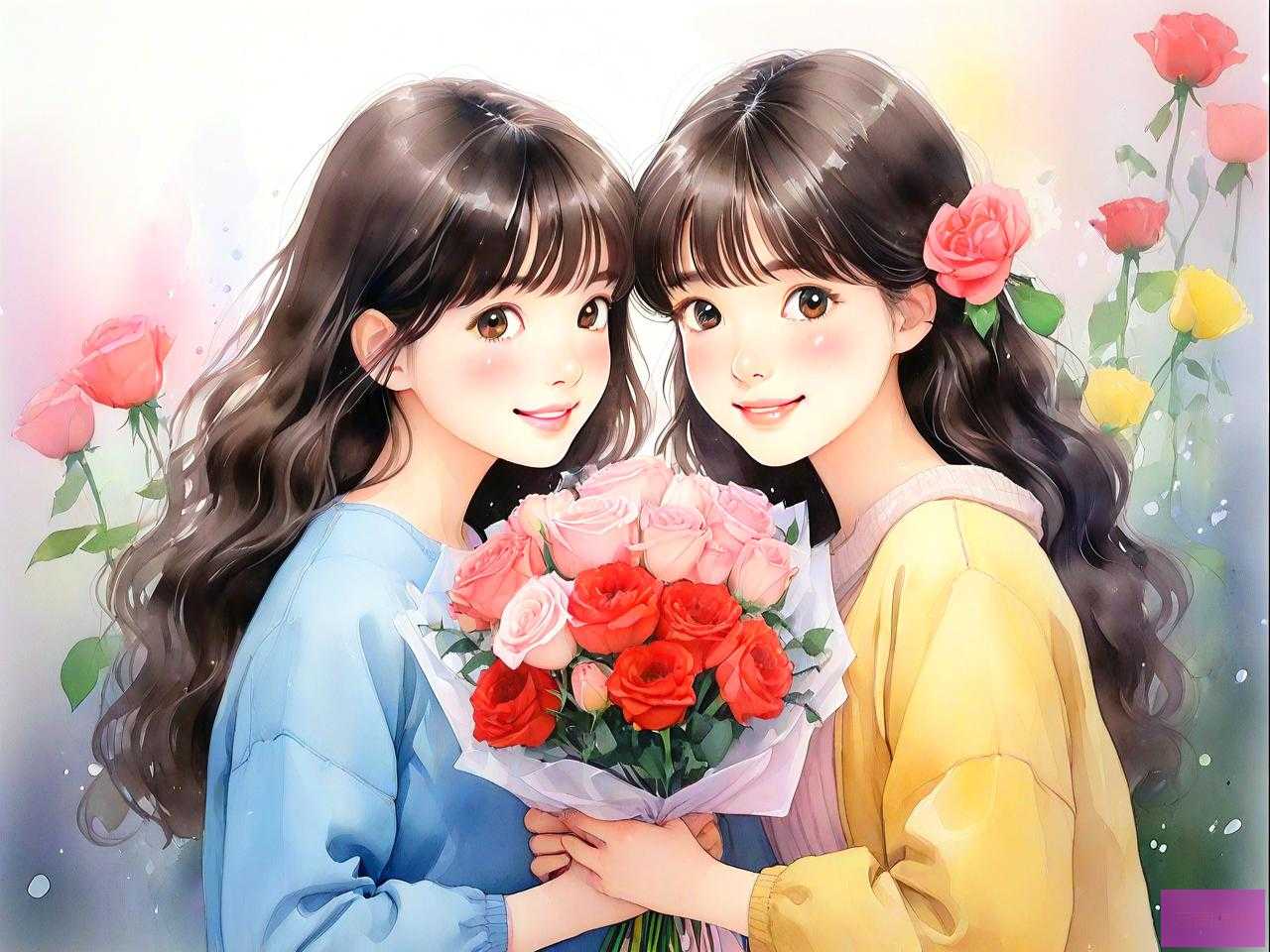 买花送女朋友买什么花