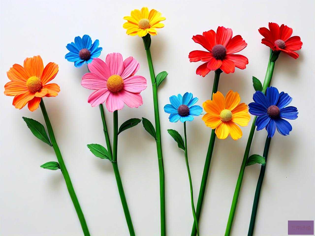 手工花的花杆子怎么做