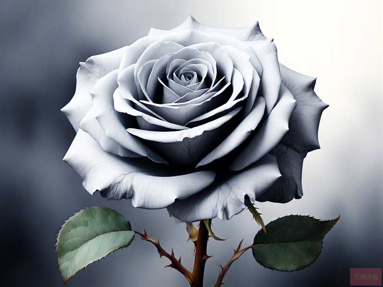 灰色的玫瑰花什么含义