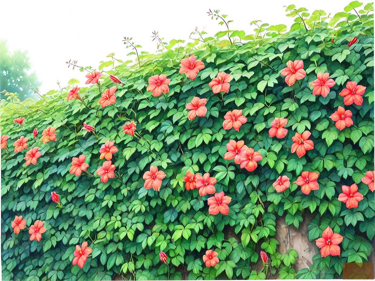 院里种爬山虎风水好吗