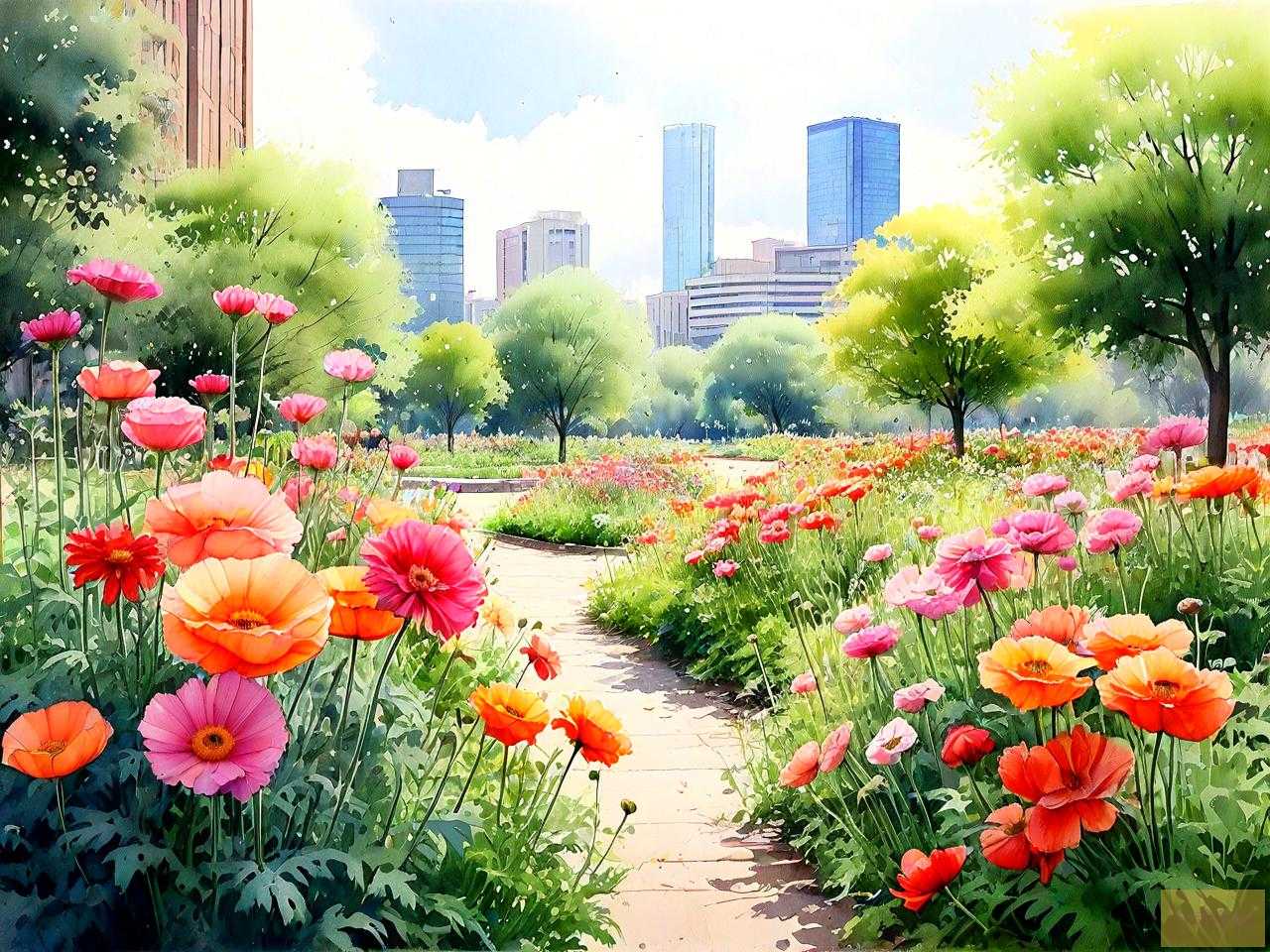 城市绿化花卉品种名称