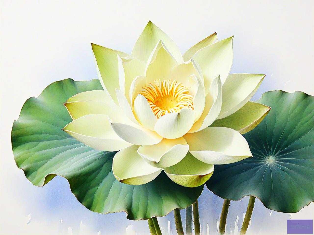 佛手荷花的寓意和象征