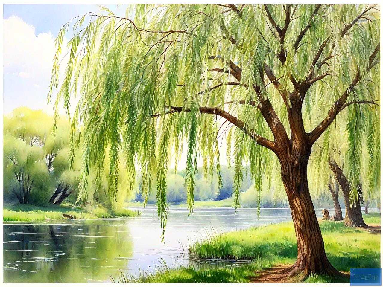 柳树靠什么传播种子的