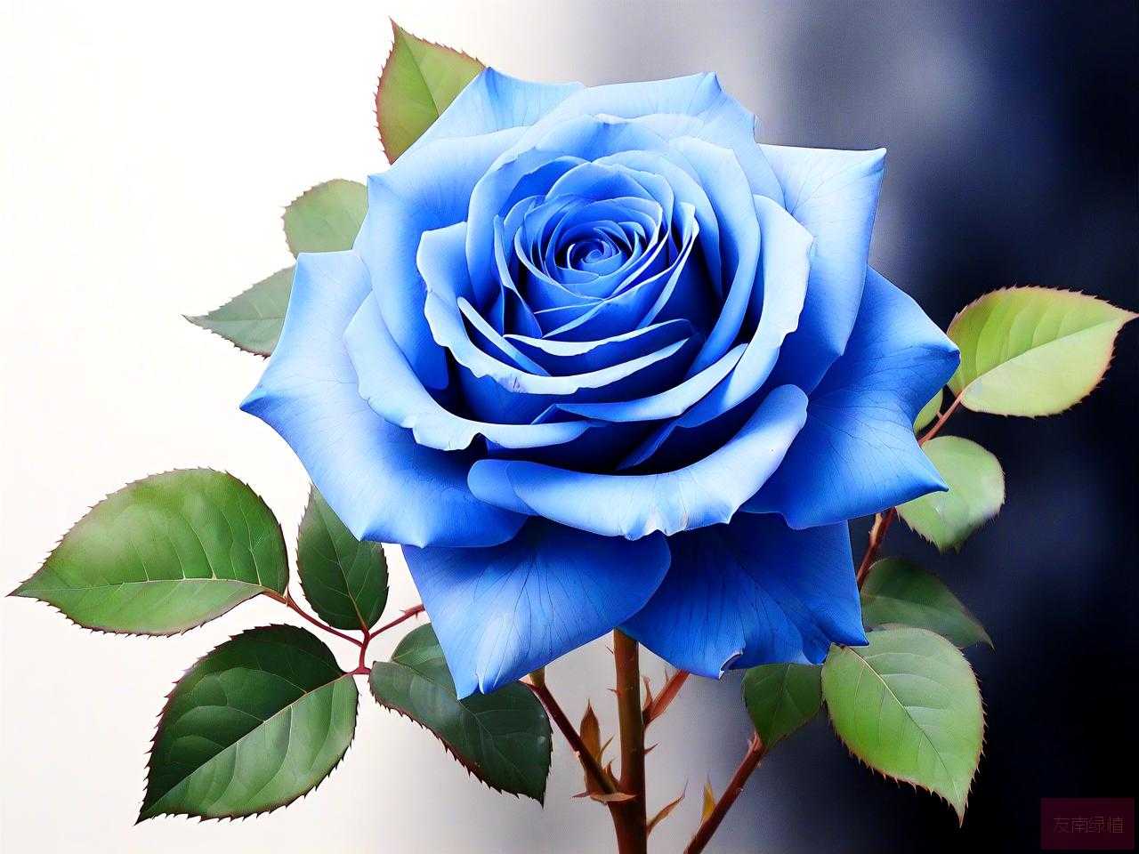 月季花蓝色妖姬真有吗