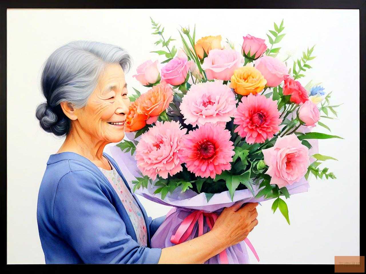 外婆生日送花送什么花