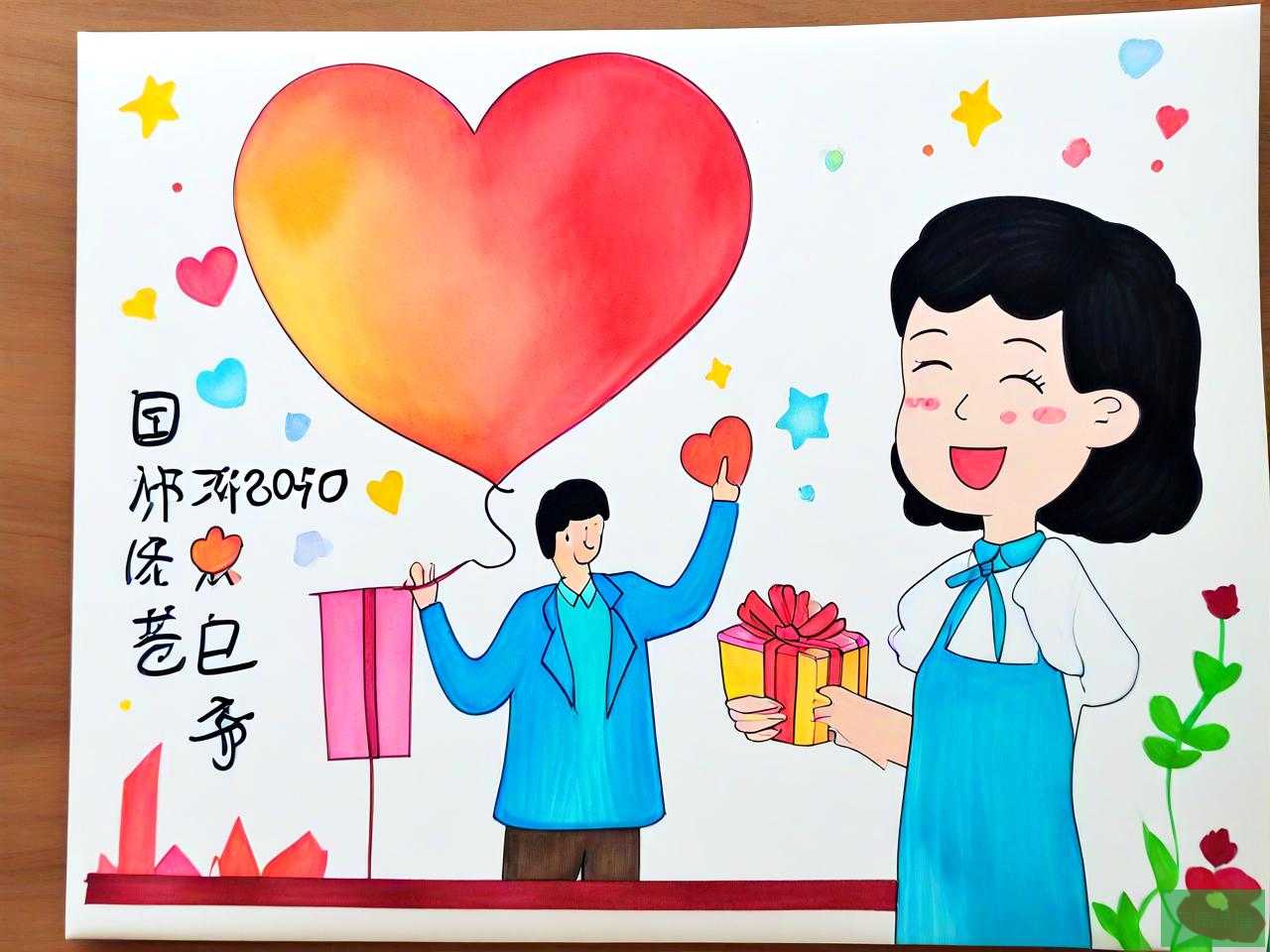 教师节送老师礼物手工