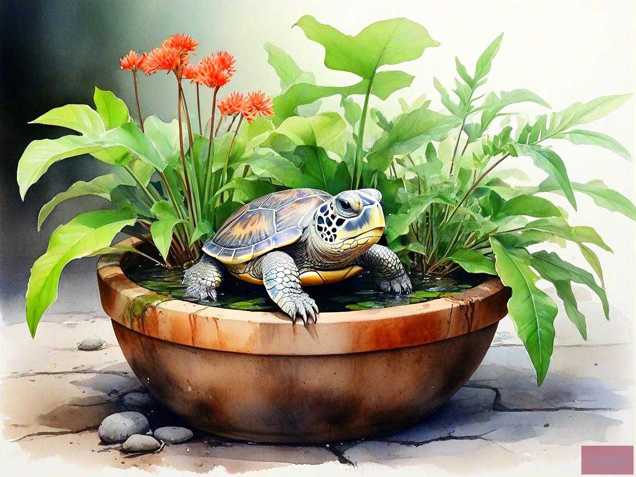 龟盆里适合养什么植物