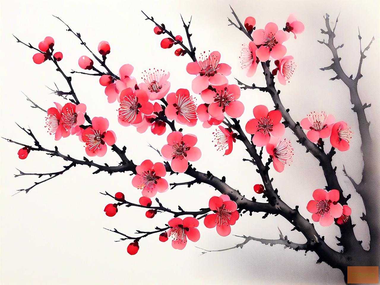 墨梅梅花的特点是什么