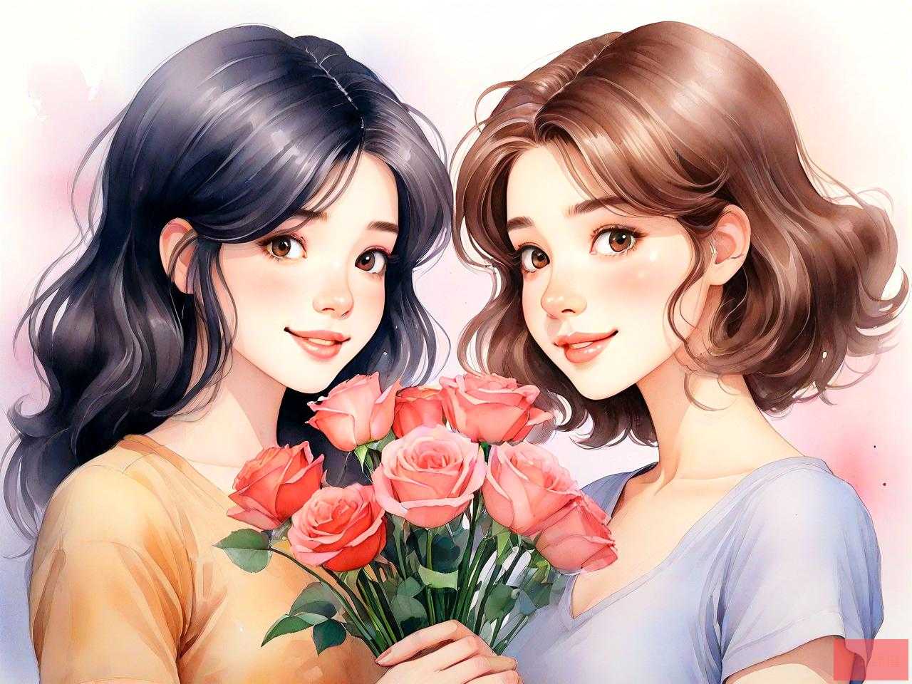 女性朋友应该送什么花