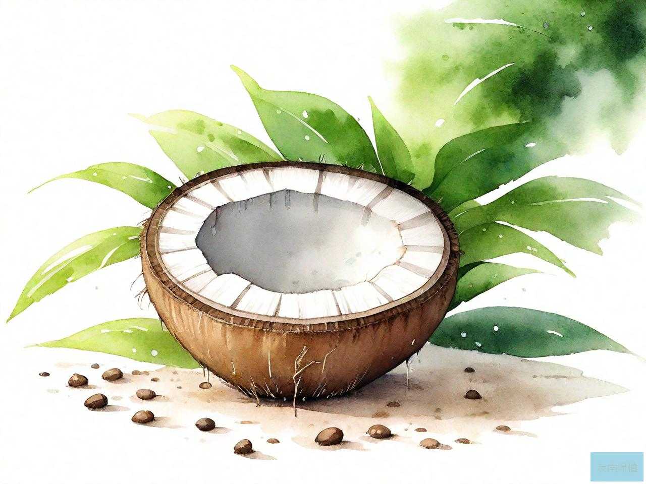 椰子传播种子的方法仿写植物妈妈有办法