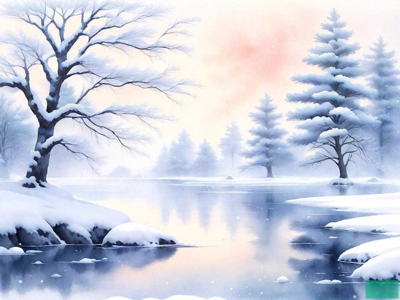 寒江雪柳玉树琼花