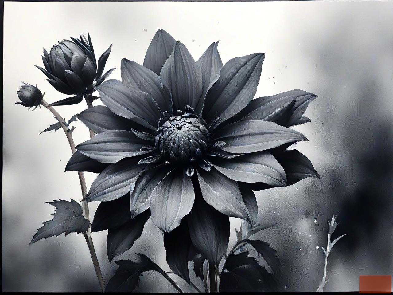 世界上有没有黑色的花