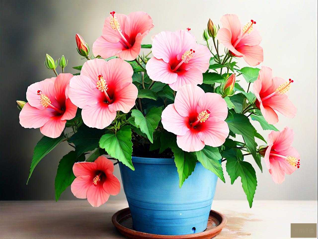芙蓉花盆栽的养殖方法