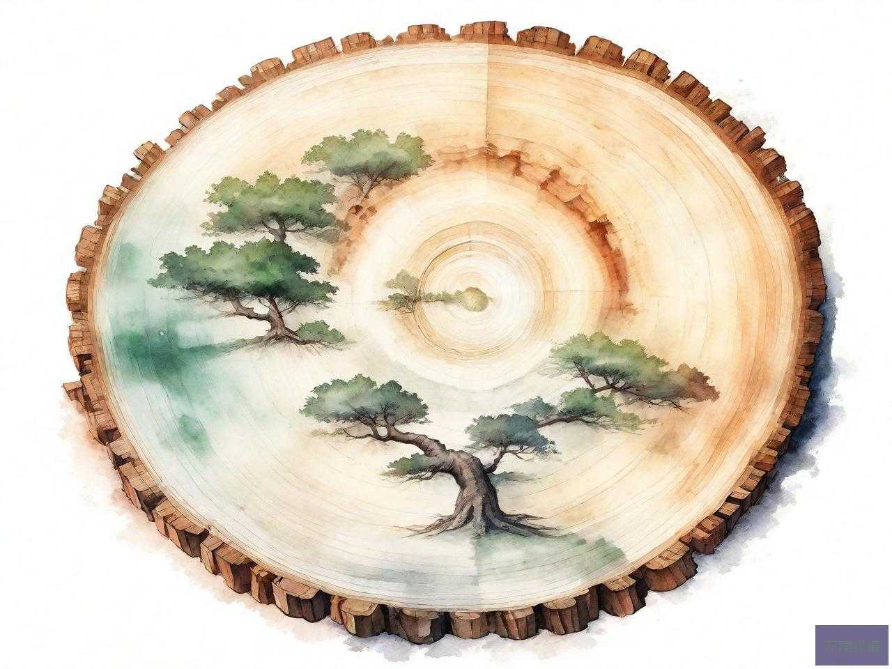 我国树木年轮较密的一侧是南方还是北方