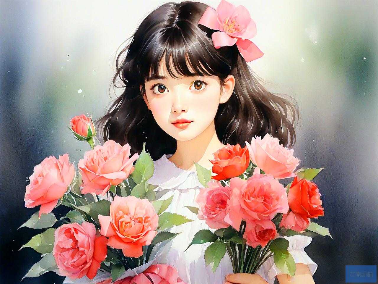 第一次买什么花送女生